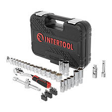 Набір інструментів 3/8", 39 од., Cr-V STORM INTERTOOL ET-8039, фото 4