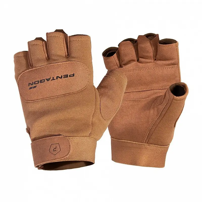 Перчатки PENTAGON DUTY MECHANIC 1/2 Gloves безпалі Coyote (P20010-SH-03) РОЗМІР XXL
