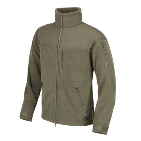 Кофта флісова HELIKON-TEX Classic Army Fleece Jacket Fleece Olive Green (BL-CAF-FL-02) РОЗМІР L