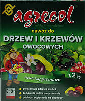 Добриво Agrecol для плодових дерев та кущів 1,2 кг