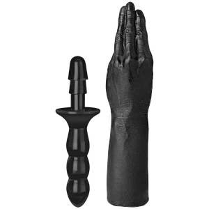 Рука для фістингу Doc Johnson Titanmen The Hand with Vac-U-Lock Compatible Handle, діаметр 6,9cм SO2810