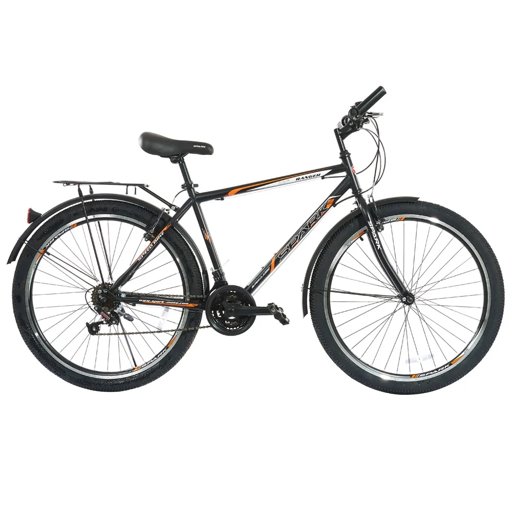 Велосипед SPARK RANGER 27,5-ST-19-ZV-V ( Чорний з помаранчевим )