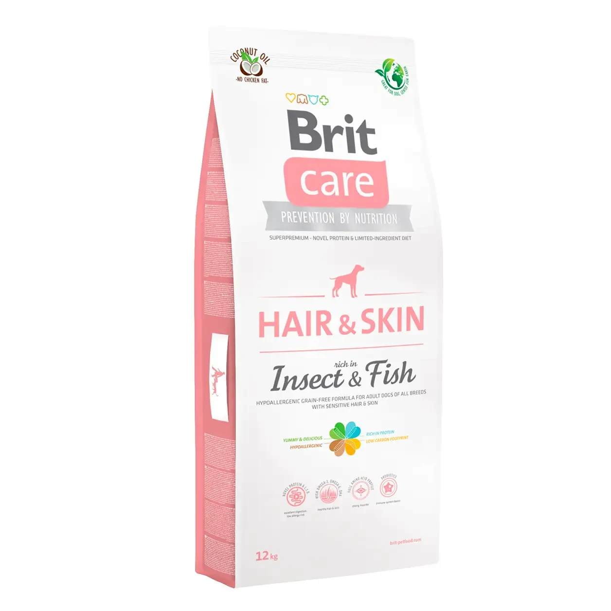 Brit Care Dog Hair Skin Insect Fish (Брит Кеа Хеір Скін) беззерновий корм для собак із чутливою шкірою