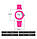 Дитячі наручні годинники Skmei 1483 рожеві, фото 5