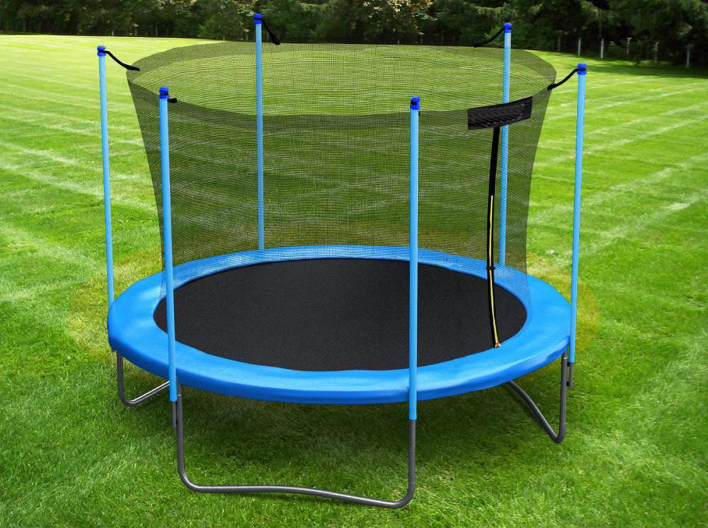 Батут Jumper 312 см із внутрішньою захисною сіткою (безпечна внутрішня фіксація), фото 1