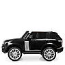 Дитячий електромобіль на акумуляторі Джип Range Rover M 4175 з пультом р/у для дітей 3-8 років чорний, фото 5