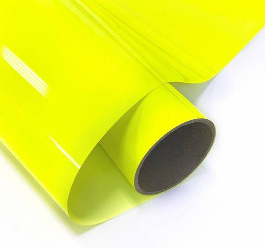 Купить Термотрансферная пленка Trutape для ткани Pu Flex Fluo Yellow ...