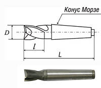 Фреза шпоночная ф 16 Р6М5 к/х