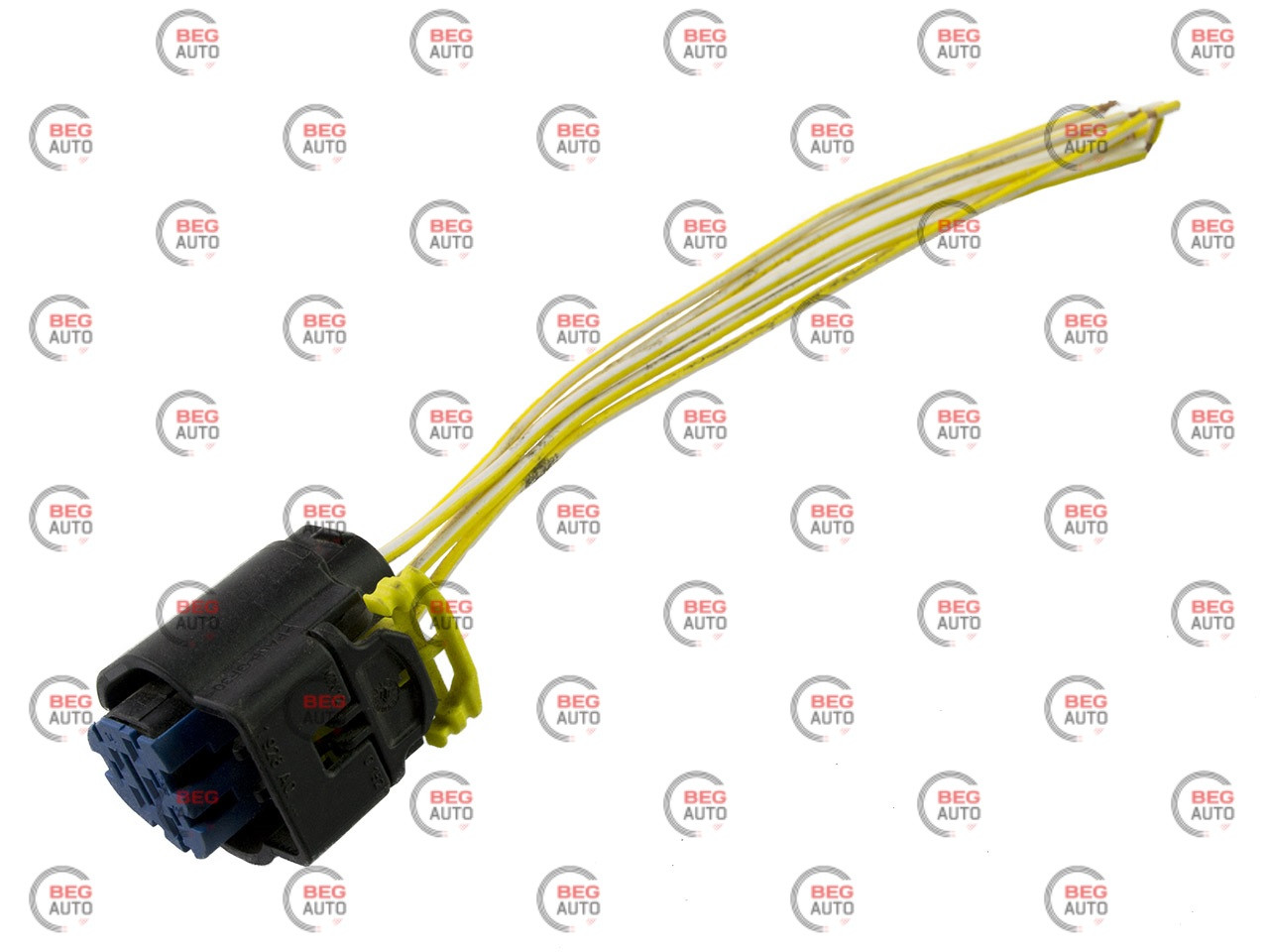 Роз'єм ДМРВ 5к. 16кл. 2170 Е-газу (225)