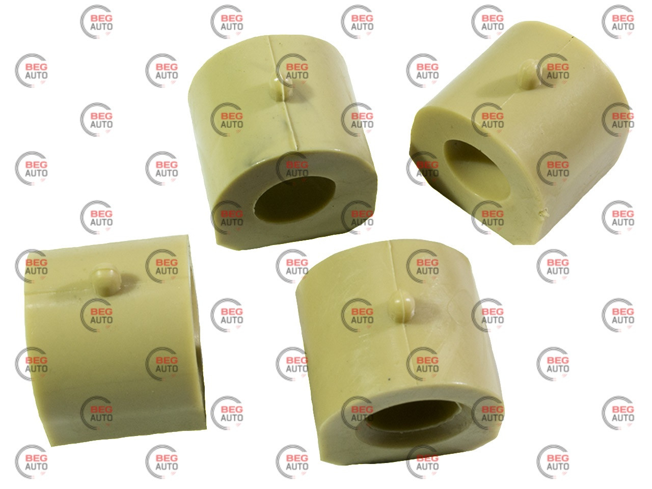 Втулка стабілізатора передня 2101-2107 4шт поліуретан (2101-2906040)