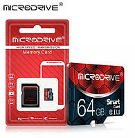 Карта пам'яті Microdrive 64Gb з SD адаптером