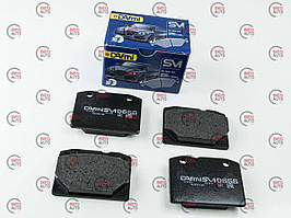 Колодки гальмівні передні 2101-2107 (Dafmi semi metallic - середня) (D656SM)