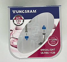 Автомобільні лампи TUNGSRAM цоколь Н1+120% 12 V 55 W пластик (50310NU PB2)