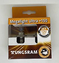 Автомобільні лампи TUNGSRAM цоколь Н7+150% 12 V 55 W картон (58520NXNU B2)