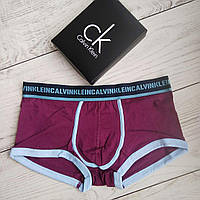 Трусы мужские боксеры CK Fashion Boxers - размер L - фиолетовый