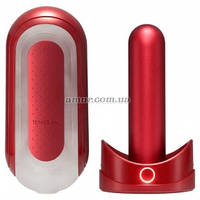 Мастурбатор з нагрівачем Tenga Flip Zero Red Flip Warming Set