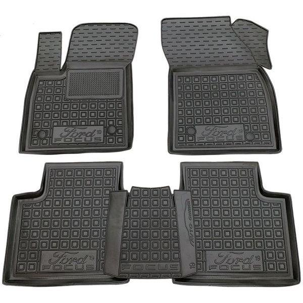 Резінові килимки в салон Ford Focus 4 2019-, фото 1