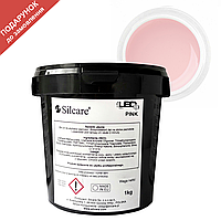 Гель для наращивания Silcare Силкар LED Pink Прозрачный 1 кг ОПТ