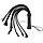 Плеть Кішка Art of Sex — Cat Flogger, 9 плетених хвостів по 50 см, фото 4