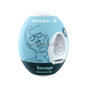 Самозмащувальний мастурбатор-яйце Satisfyer Egg Savage