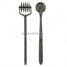 Колесо Вартенберга голчасте на 5 рядів зубців Doc Johnson Kink- Spike — Solid Metal Pinwheel — 5 W