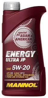 ENERGI ULTRA JP SAE 5W/20/1 л API SN/CF Mannol олива моторна синтетична Mannol 7906, фото 1