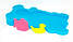 Поролонова вкладка в ванночку Klups MIX-04 блакитний, рожевий і помаранчевий, фото 2