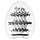 Мастурбатор-яйце Tanga Egg Ring з асиметричним рельєфом, фото 3