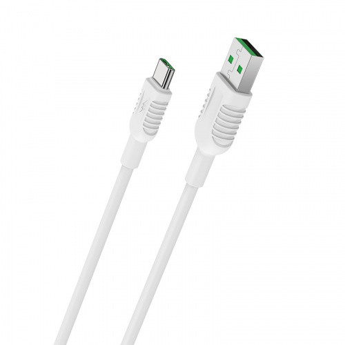 Кабель Borofone BX33 Silicone USB - MicroUSB 4.0A/1m (Білий)