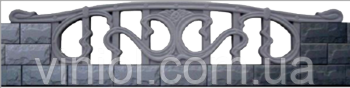 Форма єврозабору з АБС No48