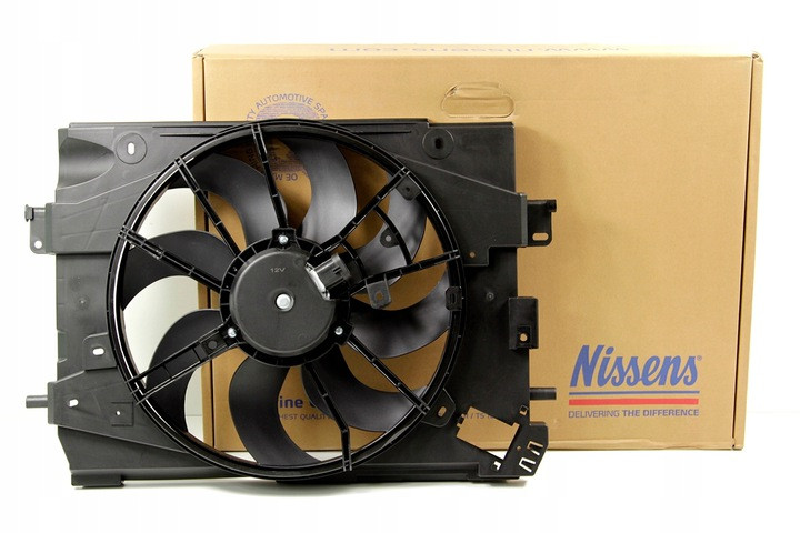 Вентилятор охолодження двигуна Renault Logan 2 NISSENS 85892 Оригінальний номер: 214753416R Логан 2, фото 1