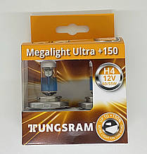 Автомобільні лампи TUNGSRAM цоколь Н4+150% 12 V 55/60 W картон (50440NXNU B2)