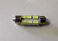 LED лампа з цоколем C5W для підсвічування салону 36мм 36 SMD 3614