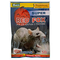 Средство от мышей и крыс 50 г Ред Фокс в гранулах