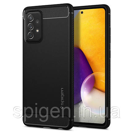 Чехол Samsung Galaxy A72 - Ruged Armor, Matte Black, фото 1