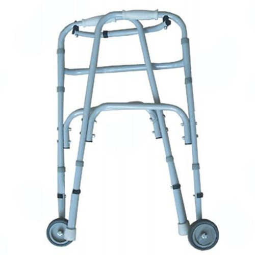 Ходунки для инвалидов и пожилых Норма-Трейд/Шанс НТ-03-005 на 2-х колесах складные регулируемые - фото 2 - id-p1631057327