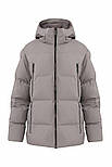 Коротка зимова куртка чоловіча Finn Flare W20-21008-205 темно-сіра 2XL, фото 8