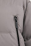 Коротка зимова куртка чоловіча Finn Flare W20-21008-205 темно-сіра 2XL, фото 7
