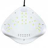 Гібридна UV/LED лампа на 48 вт SUN 5Х (Сан) зі зниженням потужності (Сан ван) з таймером 5,30,60, с.Біла, фото 4