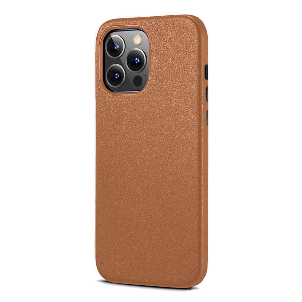 Шкіряний чохол ESR Metro Leather with HaloLock MagSafe Brown для iPhone 13 Pro