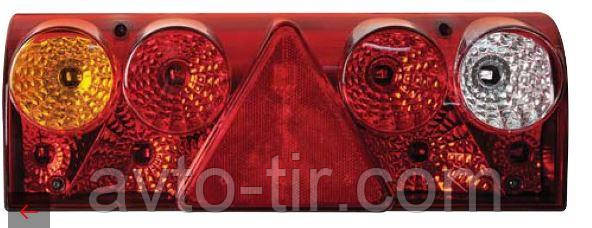 Скло заднього ліхтаря SCHMITZ Europoint, ліве 423 x 149мм, фото 1