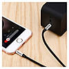 Кабель Baseus Audio Yiven M30 mini-Jack (3.5 mm) 1m, Silver+Black (CAM30-BS1), фото 3