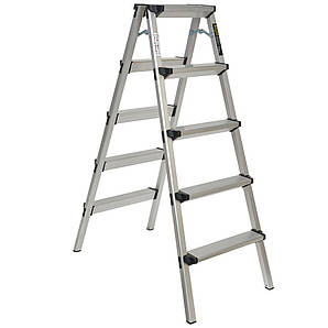 Сходи алюмінієва двосторонній Кентав 5Д