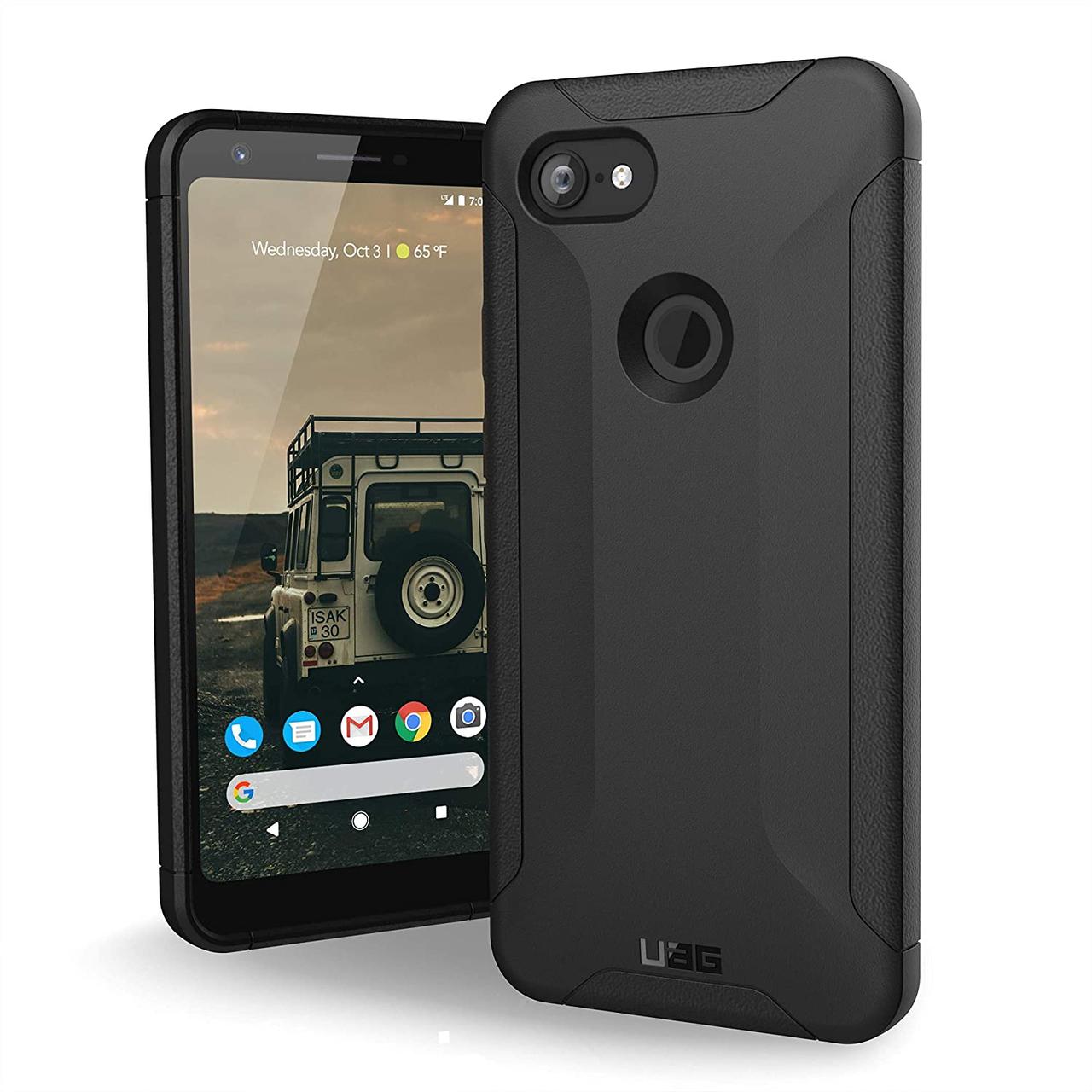 Чохол Urban Armor Gear (UAG) для Google Pixel 3a XL — Scout, Black, фото 1