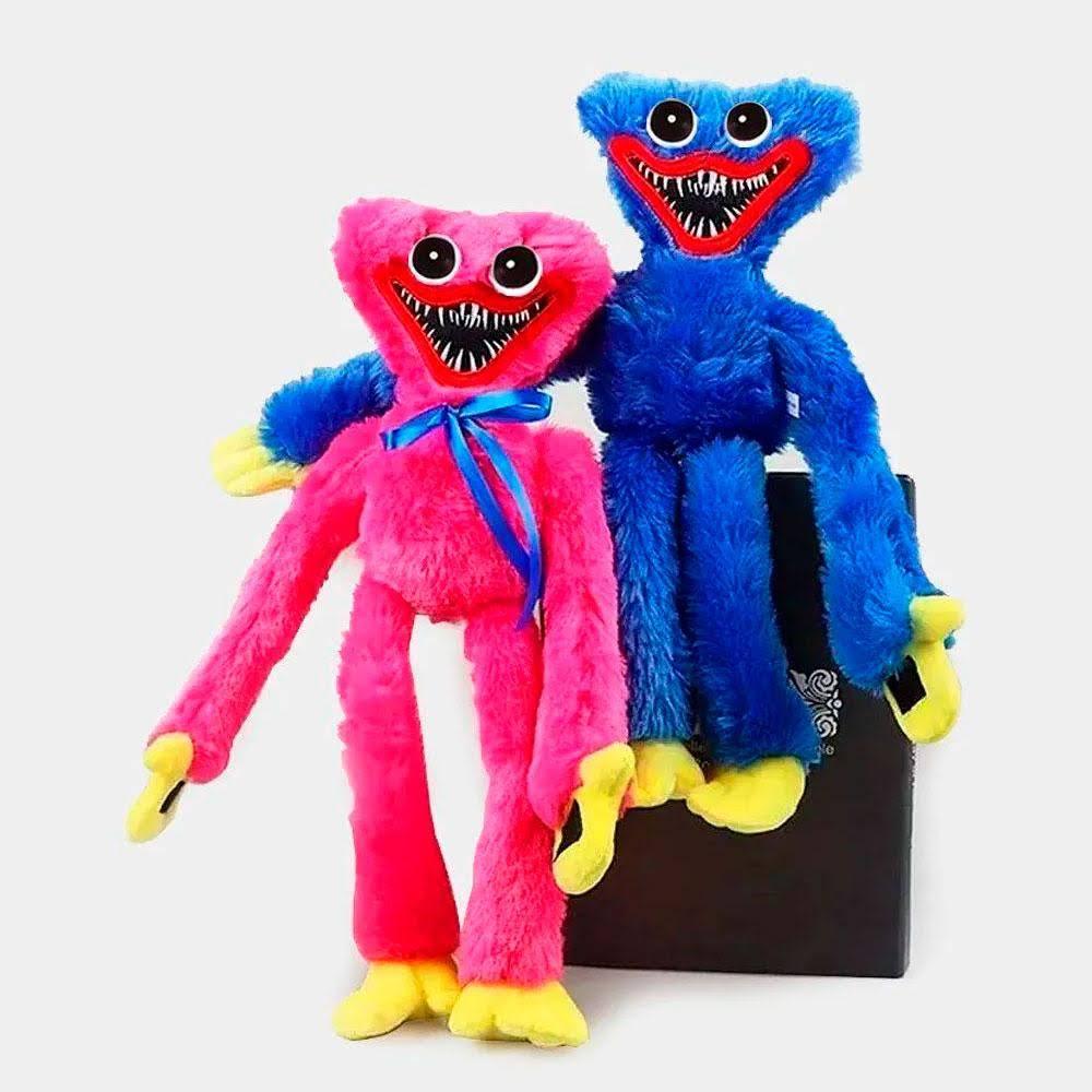Набір іграшок Хагі Вагі + Кісі Місі 38 см, дві іграшки / Обнімашка-Монстрик Huggy Wuggy 2шт. 38 см, фото 1