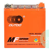 Аккумулятор Outdo (Аутду) Moto 12v 30A YB 30L-BS GEL