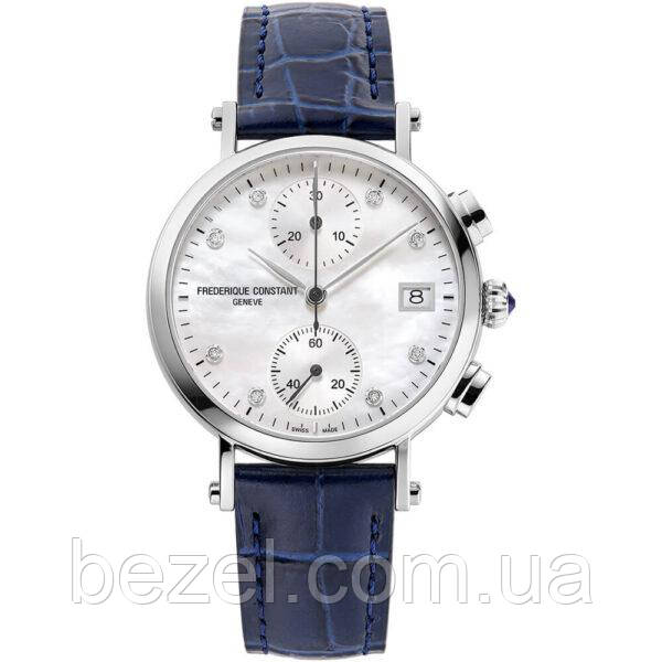 Жіночий годинник Frederique Constant CLASSICS QUARTZ CHRONOGRAPH LADIES FC-291MPWD2R6, фото 1