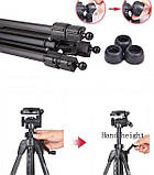Універсальний штатив Weifeng Promotion WT-3730, фото 4