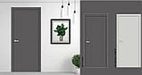 Двері Cortex глухе гладке 40 мм світло-сірий silk matt, фото 4