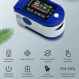 Пульсоксиметр Fingertip Pulse Oximeter Yonker YK-75, фото 7